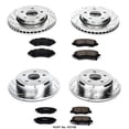thumbnail image 1 of Power Stop K2798 Front & Rear Brake Kit with Drilled/Slotted Brake Rotors and Z23 Evolution Ceramic Brake Pads, 1 of 3