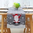 thumbnail image 5 of Christmas Tablecloth Christmas Santa Tablecloth Kitchen Table Decorations, 5 of 5