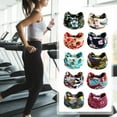 thumbnail image 3 of Skymirror Women Bandana Fashion Print Wide Stretchy Sweat Absorption Bohemian Gym Headband Sweatband for Yoga, 3 of 8