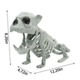 thumbnail image 3 of HUASHENG Halloween Two Color Pug Dog Skeleton | Decorations To Fun To Your Holiday, 3 of 9