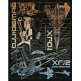 thumbnail image 2 of Men's Lightyear Star Command Ships  Tank Top Black X Large, 2 of 5