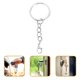 thumbnail image 2 of BRIGHTFUFU 100 Uds llavero de Metal llavero de Metal con cadena llavero de Metal llavero para mujer, 2 of 7