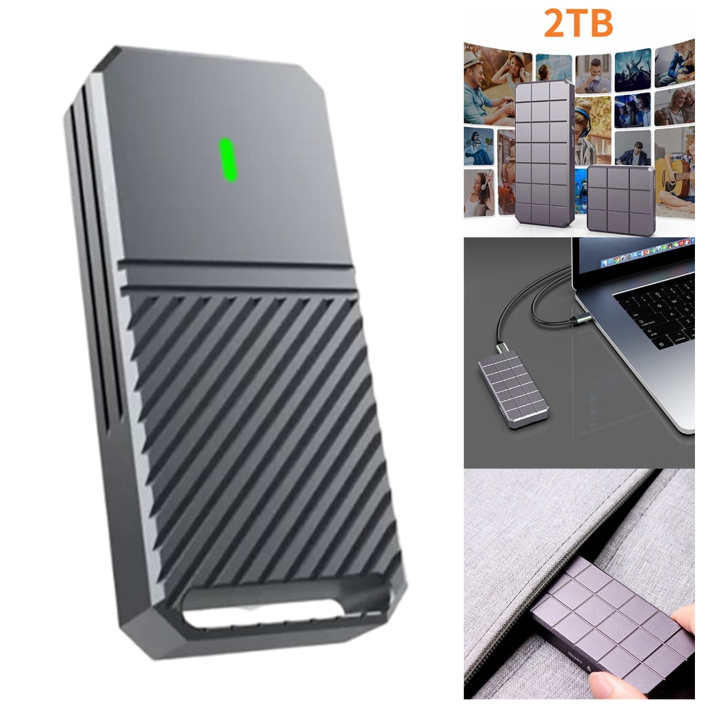 Zeiwohndc JMS583 2230 Solid State M.2 Mobile Hard Disk Case Aluminum Nvme/Sata SSD BOX