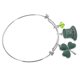 thumbnail image 2 of Pulsera de trébol Pulsera del día de San Patricio Pulsera irlandesa Pulsera ajustable Pulsera decorativa, 2 of 4