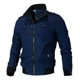 thumbnail image 1 of Chamarra Informal Para Hombre Chamarra Militar Con Cremaller, 1 of 7