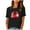 Black, variant on Fesfesfes Shirts Women Fashion Woman Solid Round-Neck Short Sleeve T-Shirt Printing Loose Blouse Tops Womens Summer Tops 10(XL)