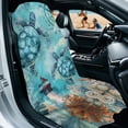 thumbnail image 2 of Binienty Sea Turtle Car Seat Towel Cover After Beach Gym Workout Running Swimming Waterproof Sweat Towels Blanket Quick Dry Towel Car Seat Covers Front Seat Only, 2 of 8