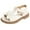 Z1 White, variant on Krdevn Toddlers Girls Sandals - Rhinestone Bow Breathable Lightweight Footwear for Spring Summer Everyday Outdoor School Casual,5-6 Years