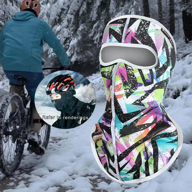 Thermal Fleece Neck Balaclava Hat Weather Gear Multifunctional Scarf for  Winter Outdoor Motor Bike Ice Fishing 2