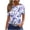 #0418-Purple, variant on Graphic Tops for Women Nature Plant Print Crew Neck Short Sleeve Tees Relaxed Fit Soft Vacation Wear Blouses Gift