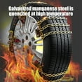 thumbnail image 3 of SNGMN Car Accessories - Snow Chain for Car SUV, Emergency Extrication Metal Snow Mud Chain, Adjustable Tire Chain for Bad Weather, 3 of 5