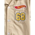 thumbnail image 6 of Hot Wheels Toddler Boys Short Sleeve Cotton Button Down Work Shirt with Patches, Sizes 12M-5T, 6 of 7