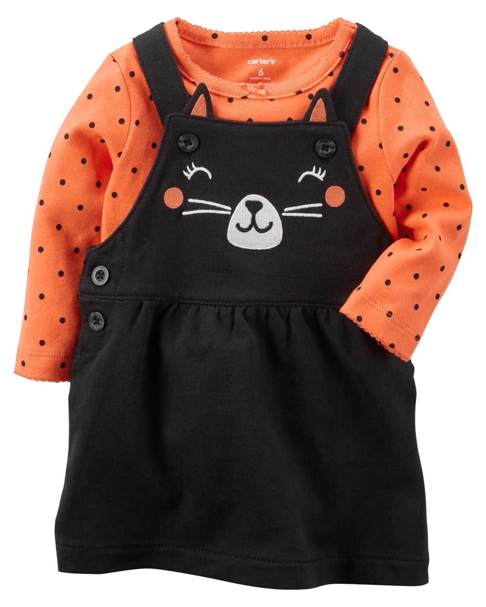 carters halloween cat dress