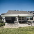 thumbnail image 6 of Awntech 10 Ft Key West Left Motorized Heavy Duty Patio Retractable Awning with Cassette (120in x 9.38in x 96in), Sage, 6 of 6