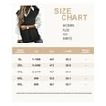 thumbnail image 6 of TIYOMI Plus Size 5X Black Sweater Sleeveless Tops For Women Sleeveless V Veck Pullover Fall Winter Knitted Tank Tops 5XL 26W 28W, 6 of 6