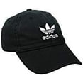 thumbnail image 4 of Adidas Originals Relaxed Baseball Mens Hats Size OS, Color: White/Black, 4 of 7