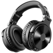 OneOdio Bluetooth Wireless Headphones with Mic | 24 Hrs True Playtime for Office Travel Work Gaming-Pro C Black