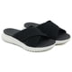 thumbnail image 2 of Sandalias Deslizantes JShteea Con Punta Abierta Mujer Antideslizantes Transpirables Playa Verano Negro 42, 2 of 9
