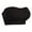 Black, variant on WCJM Beige Large Size Underwear Women's European And American Strap Bra Back Without Shoulders And No Ring Wrapping For Foreign Trade