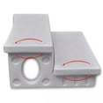 thumbnail image 5 of vidaXL Spa Step Grey Plastic Medium Reversible Spa Step Rectangular, 5 of 13
