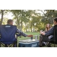Coleman 316 Series 62QT Lakeside Blue Hard Chest Wheeled Cooler
