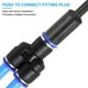 thumbnail image 3 of Tapón de Conexión Push de 1/4 Pulgada Uxcell para Accesorios de Aire Neumático Paquete de 20, 3 of 6
