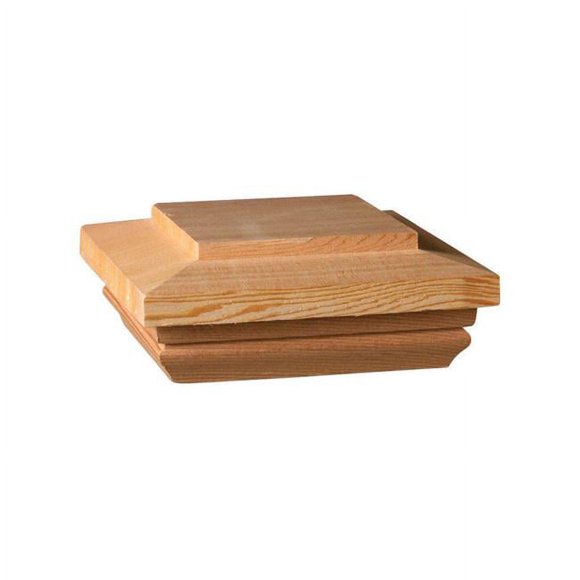 Deckorators 5994736 2,25 x 4 Po. Capuchon de Poteau en Bois - Boîte de 12