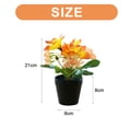 thumbnail image 2 of Flor falsa magnolia hortensia pequeño bonsái decoración creativa decoración de flores flor artificial simulación planta verde planta en maceta, 2 of 5