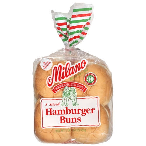 Milano Hamburger Buns