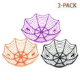 thumbnail image 3 of URMAGIC 3 Pack Halloween Spider Web Plastic Candy Snake Bowl Fruit Basket for Home Party Supplies Decoration, 3 of 8