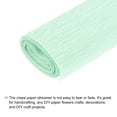 thumbnail image 3 of Crepe Paper Roll 8.2ft Long 10 Inch Wide for Wedding Decoration,Light Green 2pcs, 3 of 6