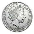 thumbnail image 2 of 1 oz Britannia Silver Coin - Random Year, 2 of 2