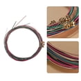 thumbnail image 2 of Acoustic Folk Guitar Strings Set Steel Core Copper Alloy Winding, 6pcs/ Set, 2 of 7