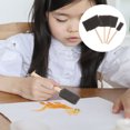thumbnail image 3 of Shisuyan 4pcs Wooden Handle Brushes Sponge Painting Tools Sponge Paint Brushes for Painting Crafts, 3 of 8
