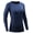 821# 1 Pack:Navy Blue, variant on NELEUS Womens UPF 50 Workout Long Sleeve Shirt Sun Protection Breathable Hooded with Thumb Holes,Black,US Size L