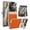 Orange, variant on Vizvera for Motorola Razr 2026/Razr 2025 Ultra Phone Case,with Kickstand & Ultra Thin PU Leather Matte PC Shockproof Case-Blue
