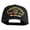 Black, variant on 1st Infantry Division Vietnam Veteran Patched Solid Cotton Twill 5 panel Mesh Back Cap - Black OSFM