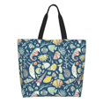 thumbnail image 1 of Balery Underwater Creature Bolsa Tote Estilo Estético con Cremalleras, Bolsa de Hombro, Bolsa de Compras Grande y Plegable, 1 of 8