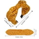 thumbnail image 3 of 6 Pieces Knotted Bow Headbands for Women Turban Headbands for Women Wide Headbands for Women Knot Headband 6 Colors Cintillos De Pelo Para Mujeres Ormromra WRQX-236, 3 of 7