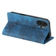 thumbnail image 5 of Case for iPhone 16 , PU Leather Magnetic Folio Cover with Card Holder,Kickstand - TPU Shockproof Durable Protective Phone Case , Blue, 5 of 14
