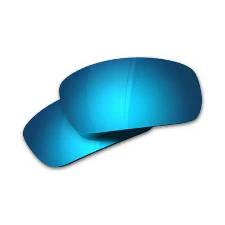 Edge Safety Khor Replacement Lenses, Polarized Aqua Precision Blue Mirror,
