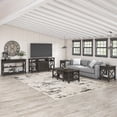 thumbnail image 3 of Bush Furniture Key West Tall TV Stand with Coffee Table, Console Table and Set of 2 End Tables, 3 of 9