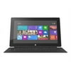 Microsoft Surface RT - Tablet - Windows RT - 32 GB - 10.6" (1366 x 768) - microSD slot - dark titanium - with Black Touch Cover