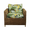 Banana Leaves, variant on 2 Piece Patio Cushion Covers, Stretch Outdoor Couch Cushion Slipcovers Replacement for Seat & Backrest, Washable Furniture Protector with Elastic Bottom for Wicker Patio Furniture, Botanical Green