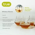 thumbnail image 3 of True Whiskey Glasses, Drinking Glasses for Bourbon, Scotch, 12 oz, Set of 4, 3 of 7
