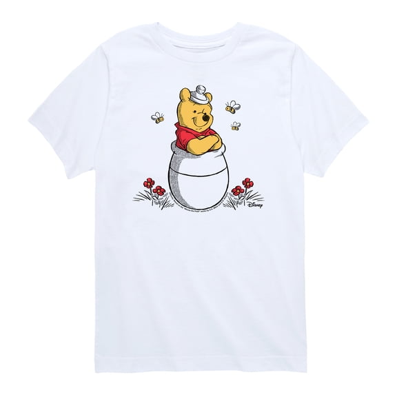 Winnie the Pooh - Honey Pot - Toddler Boys Short Sleeve Graphic T-Shirt