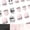 E, variant on EBCUE Halloween Press on Nails Almond Medium Fake Nails Black White Gradient Glue on Nail Goth False Nails with Bat Spider Web Designs Glossy Reusable Stick on Nail for Women Girls 24Pcs