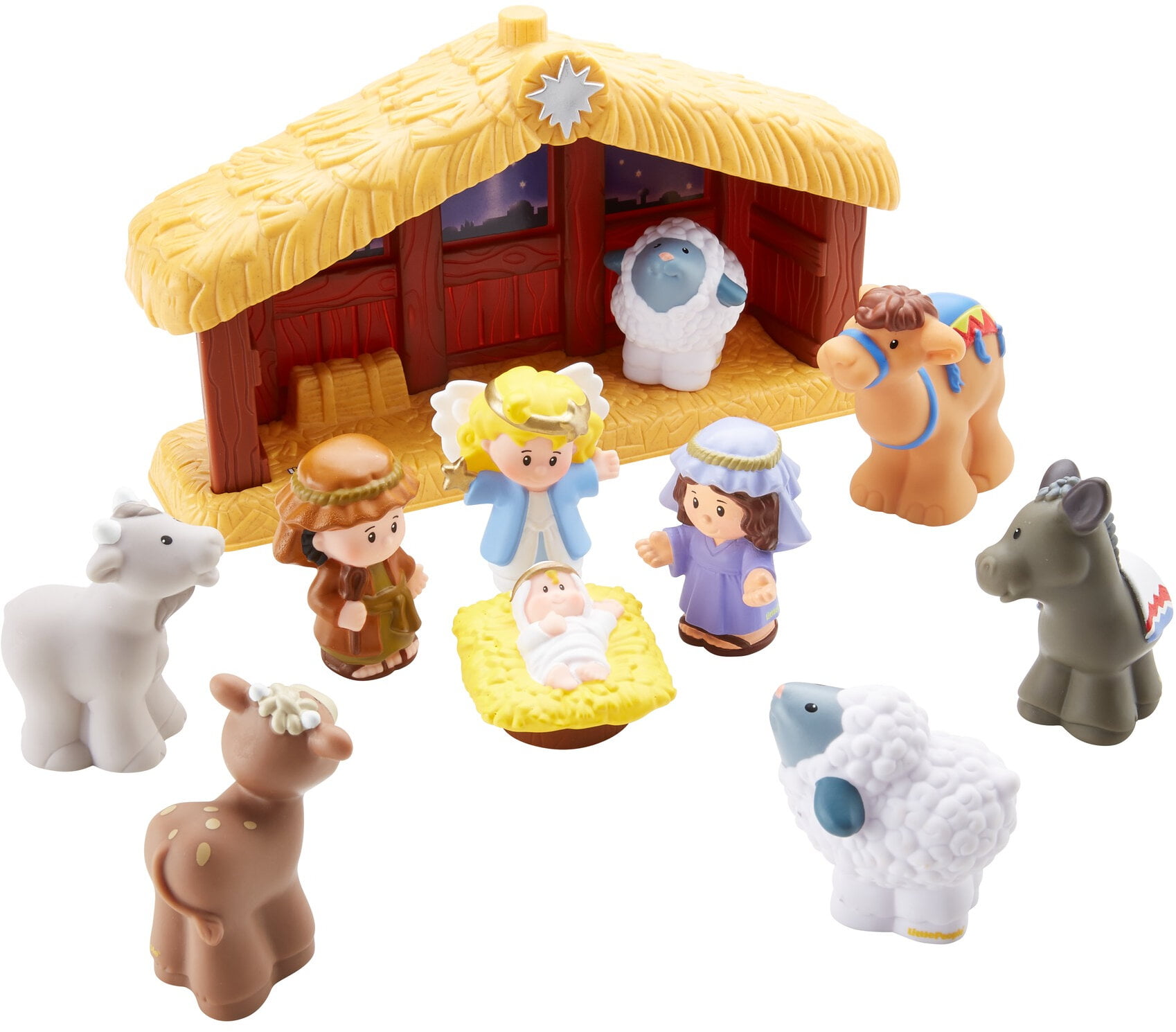 J2404 for sale online Fischer Price Little People Christmas Story