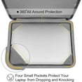 thumbnail image 4 of MOSISO Compatible with MacBook Air 13 inch Case M1 Chip 2020 2019 2018 Release A2337 A2179 A1932 Retina Display,5in1 Set Laptop Hard Shell Protective Case, 4 of 7