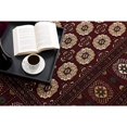 thumbnail image 5 of 4â€™ x 6â€™ Red Eclectic Geometric Pattern Area Rug, 5 of 9